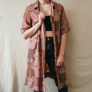 Pink Floral Wilfred Dress